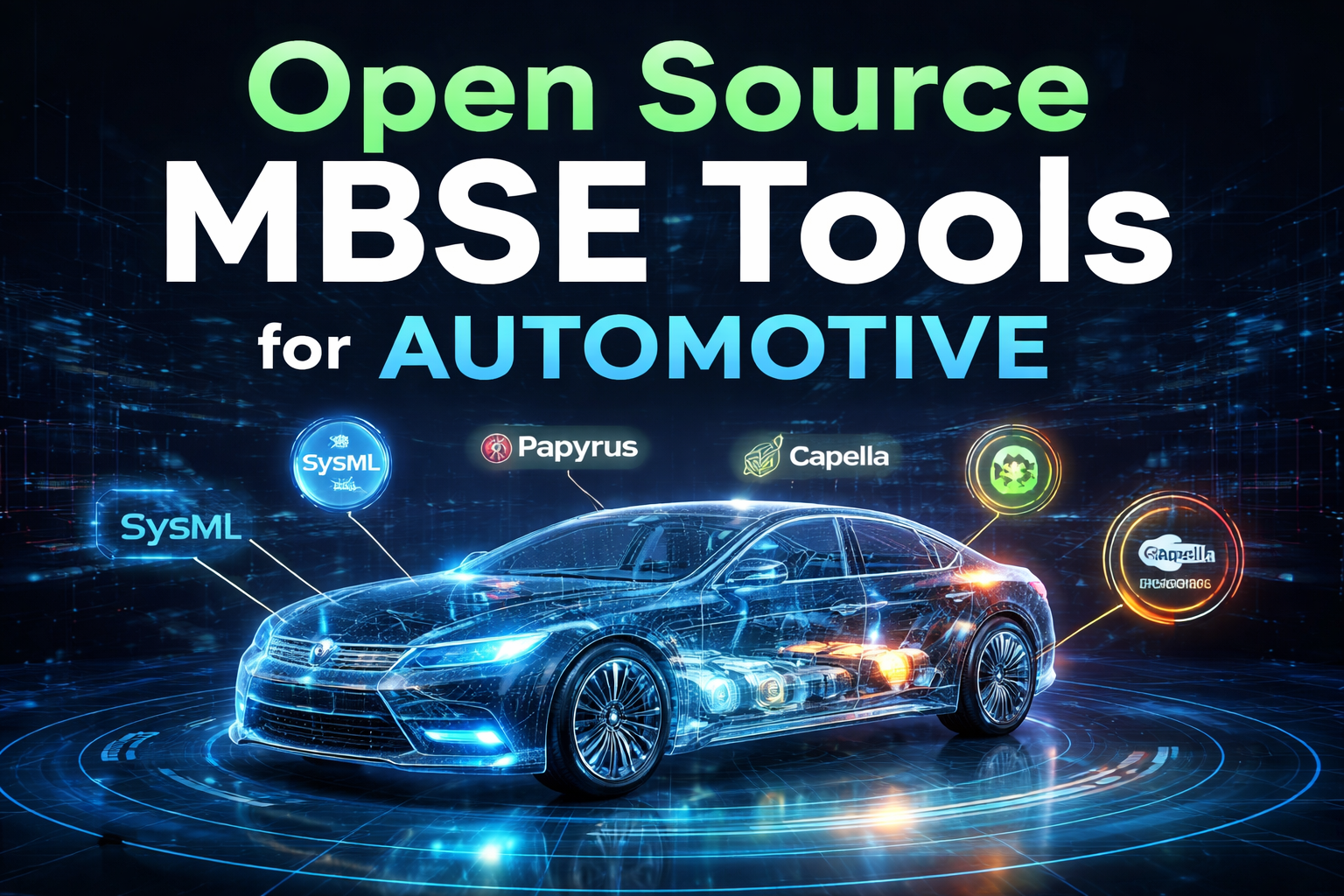 Open Source MBSE Tools for Automotive Engineering: A Practical Guide